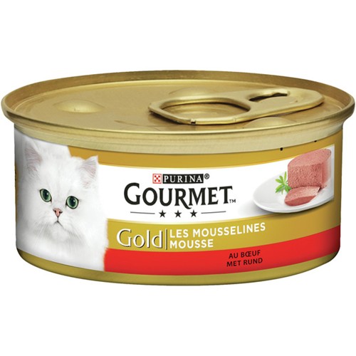 Gourmet gold mousse rund 85 gram