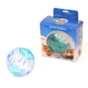 Hamsterbal M 18cm blauw