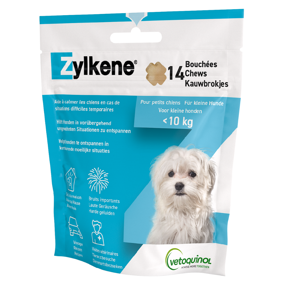 Zylkene chews dog anti stress (<10kg) 14 stuks