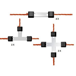 AKO DRAAD REPARATIESET LITZCLIP VERZINKT 8-DELIG