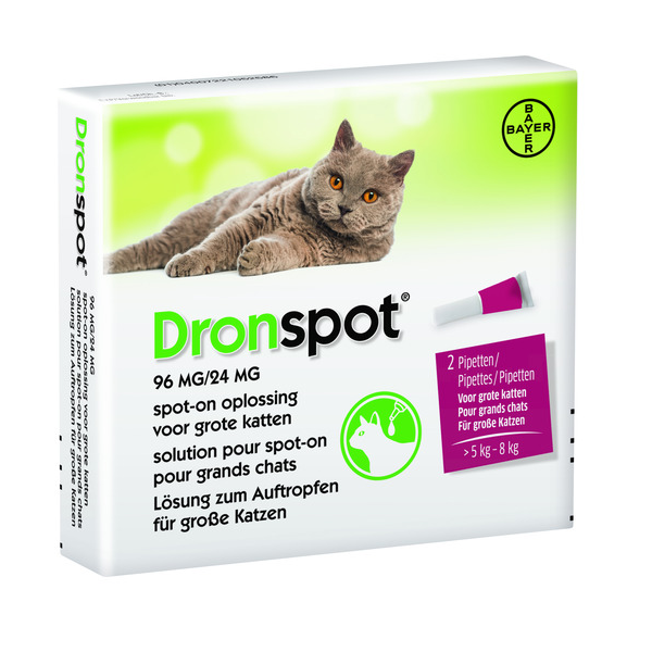 Dronspot grote katten 2 pipetten