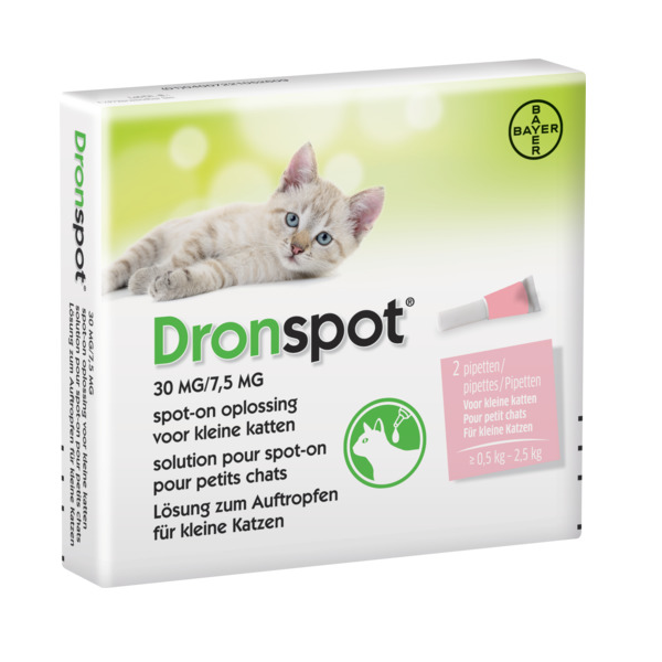 Dronspot kleine katten 2 pipetten