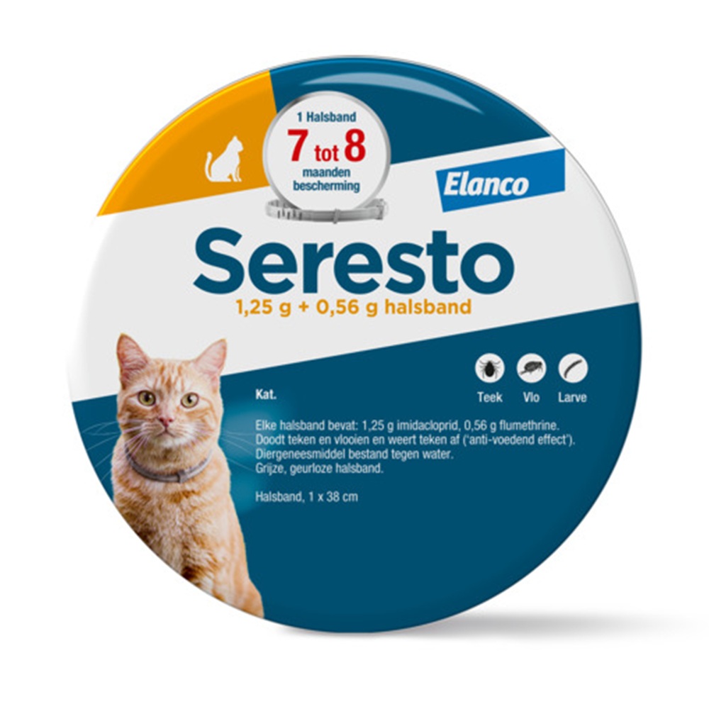 Seresto band voor katten 1stuks