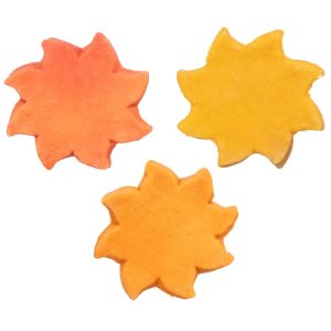 Zon met kipfilet per stuk 40 gram geel, oranje, rood