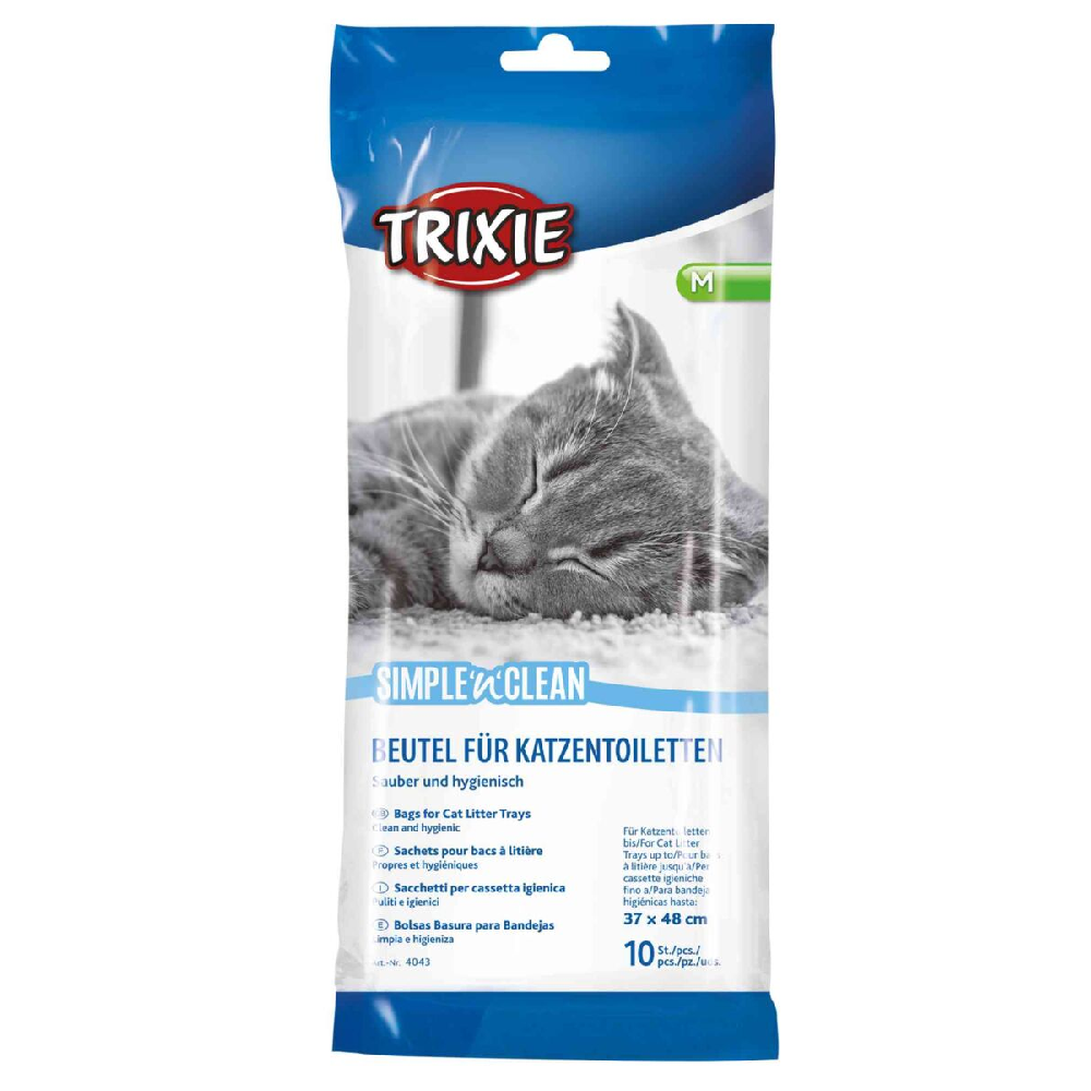 Simple’n’Clean kattenbakzakken M 37x48cm 10 stuks