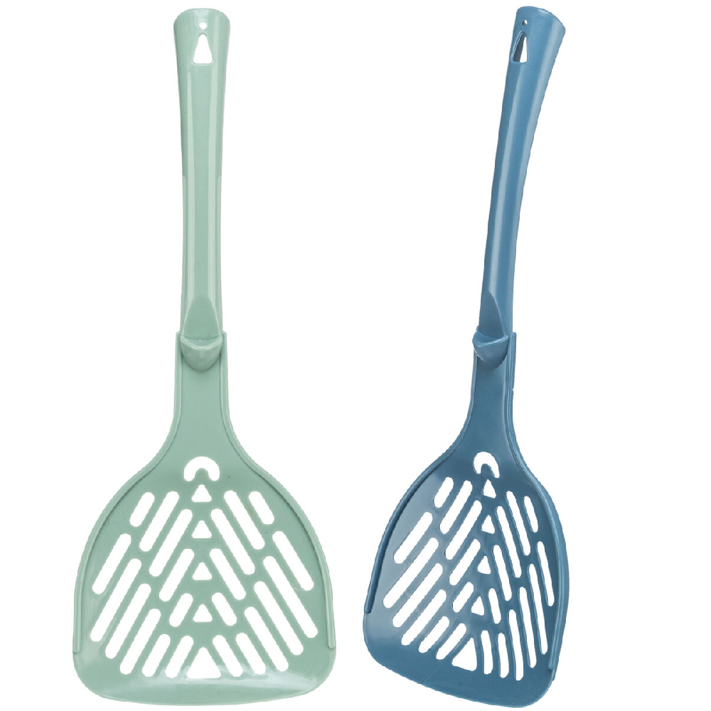 Trixie kattenbakschep plat 26x10cm S diverse kleuren