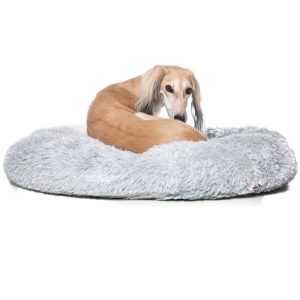 Pluche donut Fifi 120cm grijs