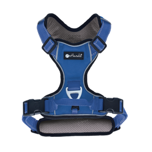 Petlando Outdoor harnas L Navy Borst 68x82cm