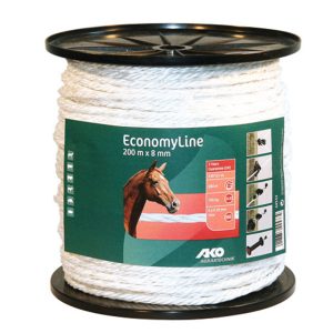 AKO ECO 8MM 200M SCHRIKKOORD WIT