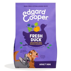 Edgard&Cooper hond adult brok eend L 12kg