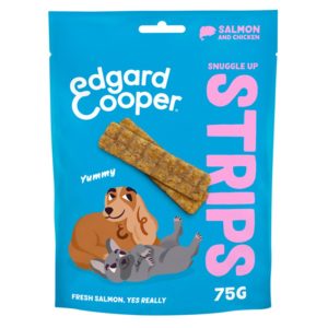 Edgard&Cooper strips adult salmon 75gram