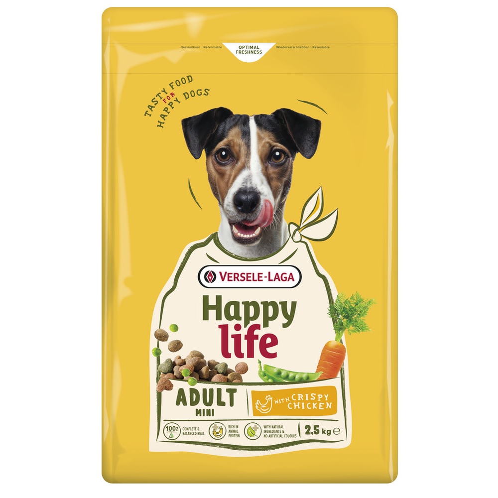 Happy Life Adult Mini 2.5 kg Kip