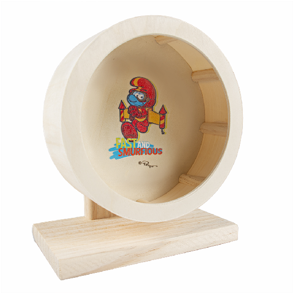 Jetpack smurf looprad 15x15cm