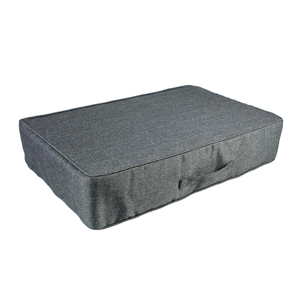 Hondenmatras Duratex ortho springveren S-60x40x14cm donkergrijs