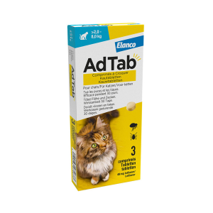 AdTab kat kauwtablet >2,0-8,0kg 3tabletten