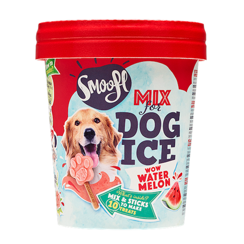 Smoofl honden ijsmix watermeloen 160gram
