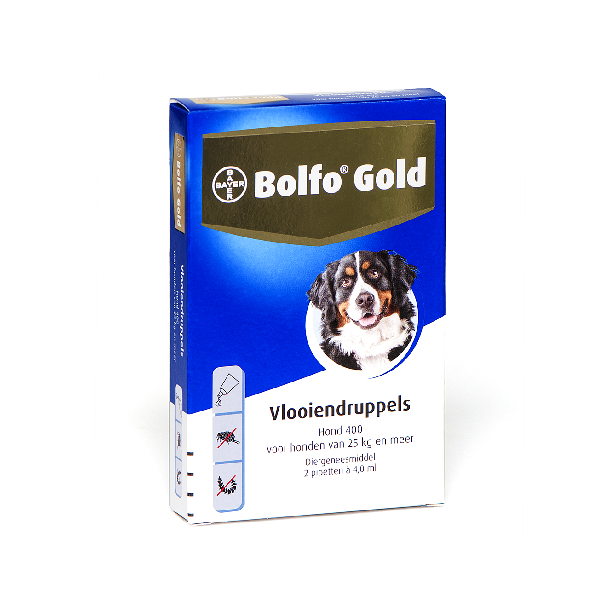 Bolfo gold hond 400 2 pipetten