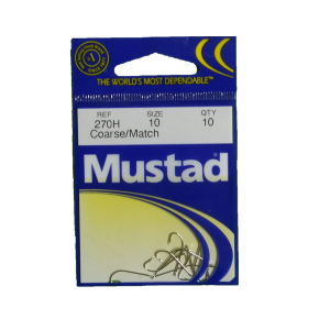 Mustad 270c-ni-maat 10, 10 stuks