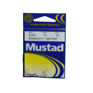 Mustad 313-rd-maat 14, 10 stuks