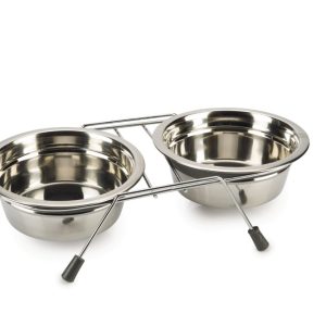 RVS deluxe dinerset lumara grijs 16 cm