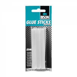 BISON LIJMSTICKS TRANSPARANT 11MM 6 STUKS