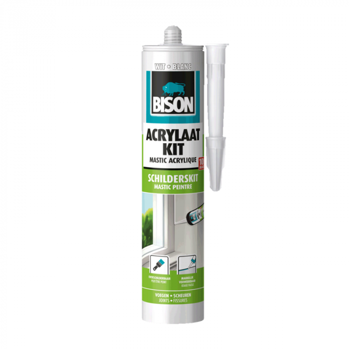 BISON ACRYLAATKIT UNIVERSEEL TRANSPARANT 300ML