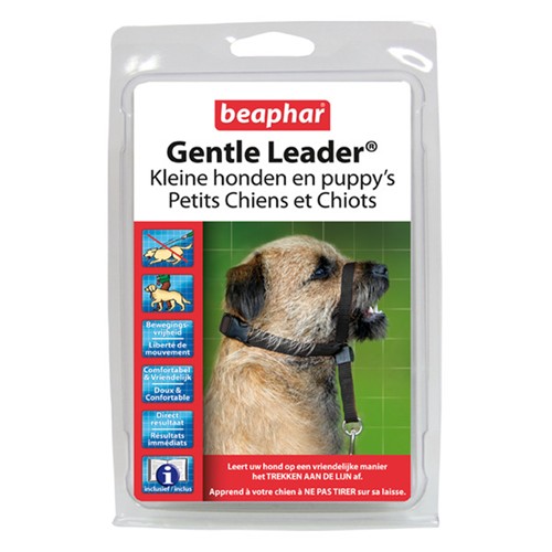 Beaphar gentle leader small zwart