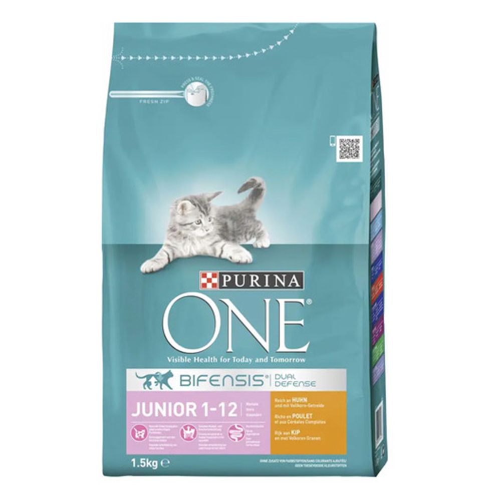 Purina One junior kip 1,5kg