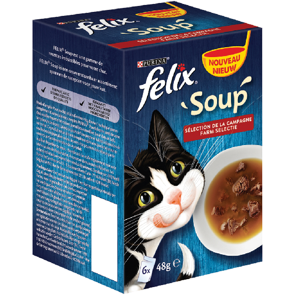 Felix Soup Countryside Selectie 6x48gram