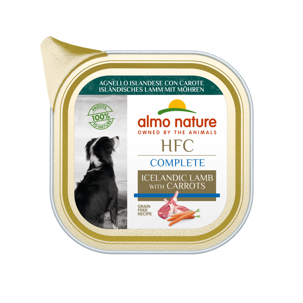 Almo nature hond HFC IJslands lamsvlees met wortelen 85 gram
