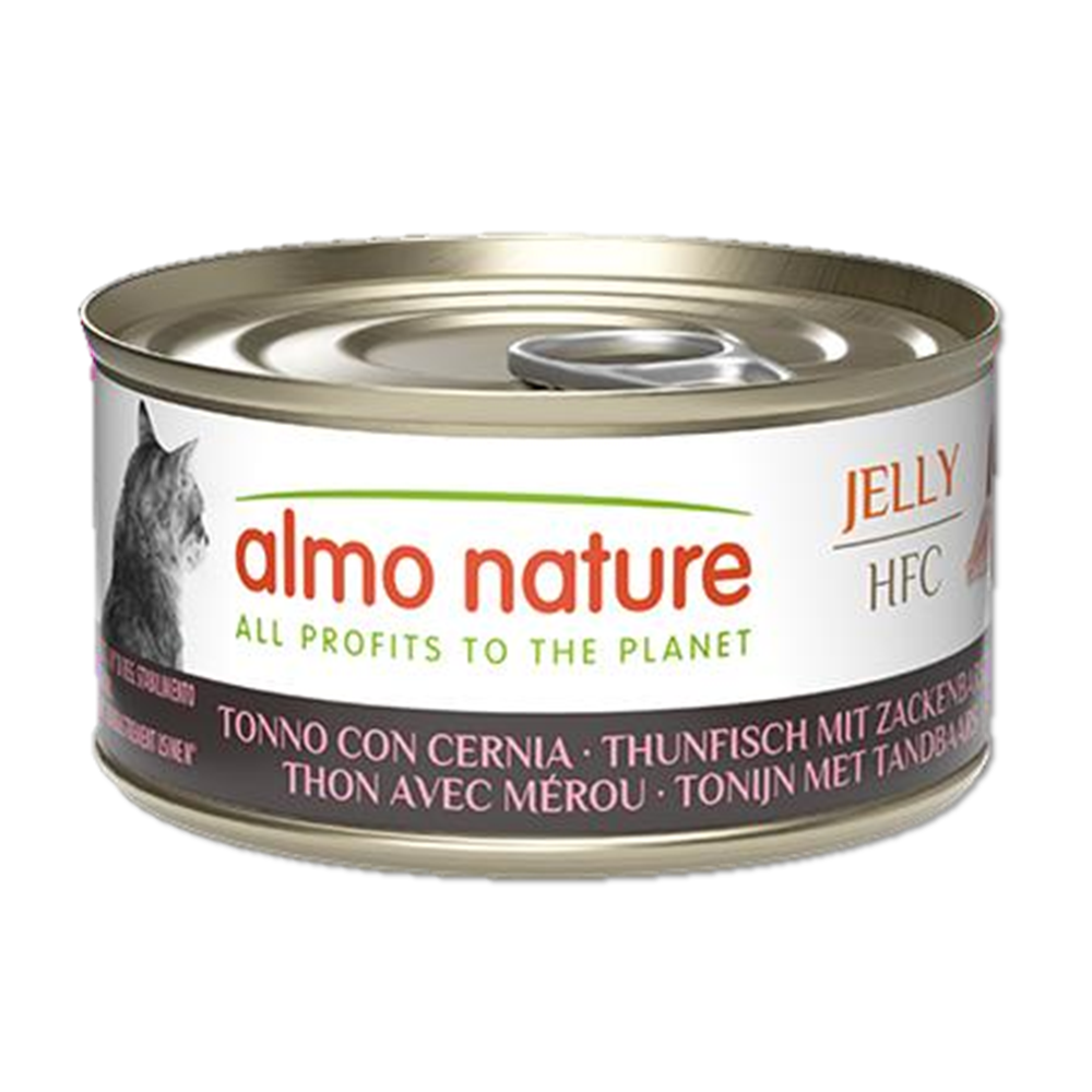 Almo Nature tonijn met tandbaars 70 gram