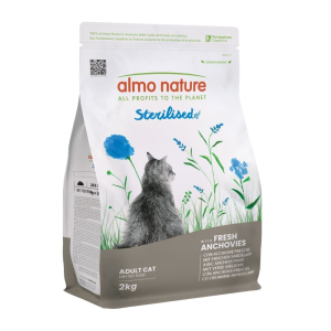 Almo nature kat sterilised ansjovis 2kg