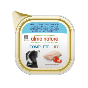 Almo nature hond HFC complete kabeljauw met tomaten 150 gram