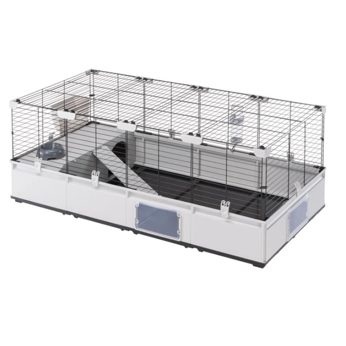 Ferplast konijnenverblijf Modular 3 144x72x56cm 1,03m2