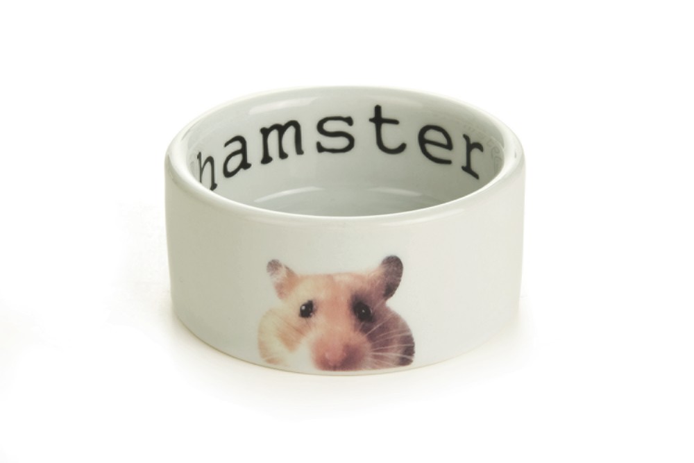 Keramieke eetbak snapshot hamster