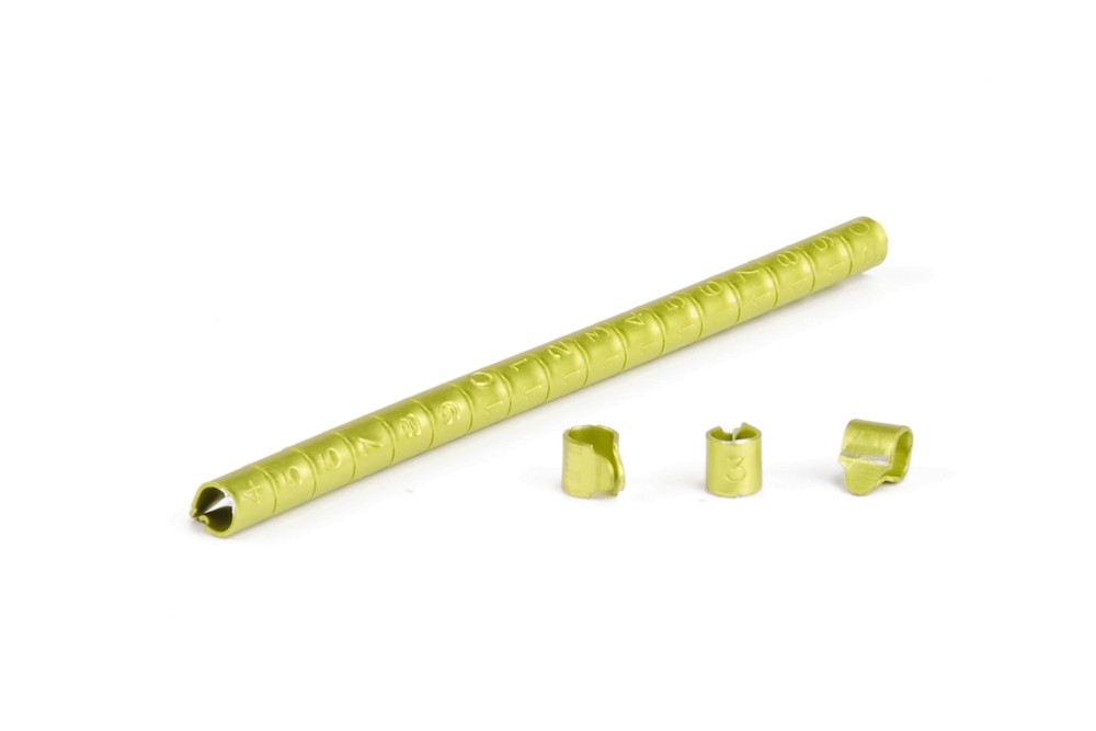 Knijpring parkiet 1 staaf 20stuks