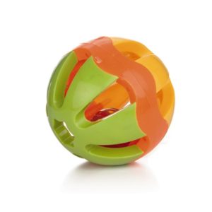 Plastic wiggle bal 13cm