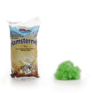 Knaagdierwatten gekleurd 30 gram