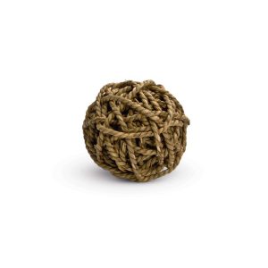 Gevlochten speelbal knaagdieren 8cm
