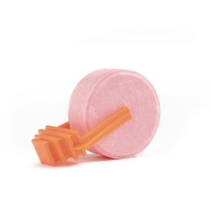 Zoutliksteen met houdertje voor konijnen 52*21mm