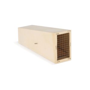 Houten inloop muizenval trip trap 22×8,5x6cm