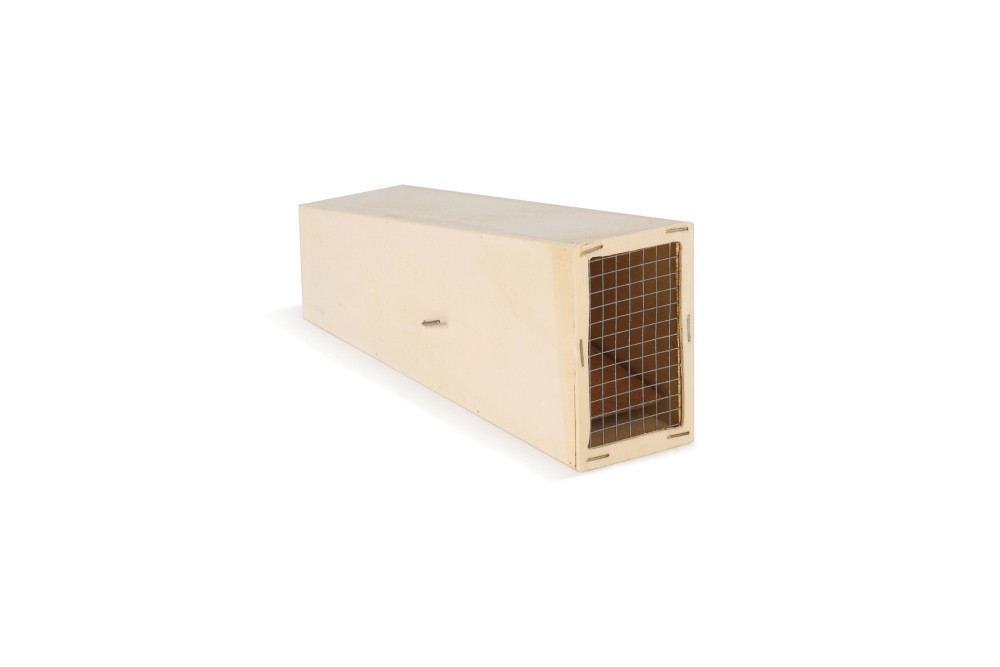 Houten inloop muizenval trip trap 22×8,5x6cm