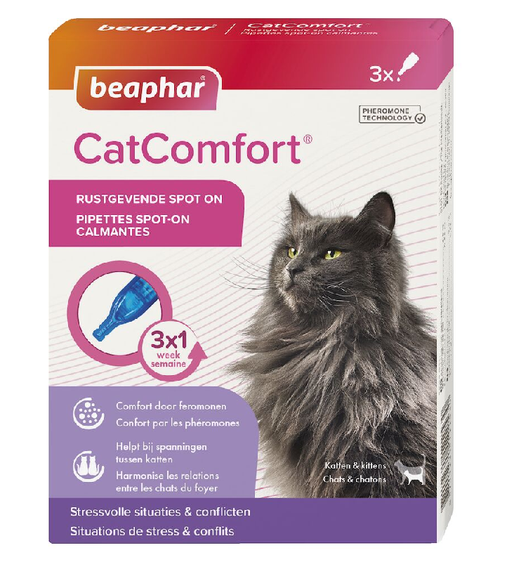 Beaphar Catcomfort spot on kat 3 pipetten