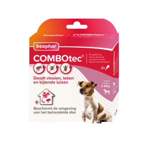 Beaphar COMBOtec hond 2-10kg 2 pipetten