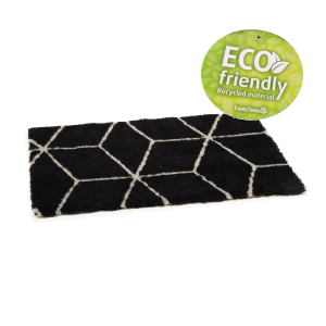 Eco vetbed benchmaat qube zwart/grijs 109x69cm