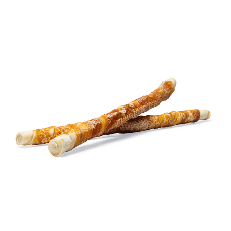 Culinaire kauwstaaf met kip 37cm per stuk