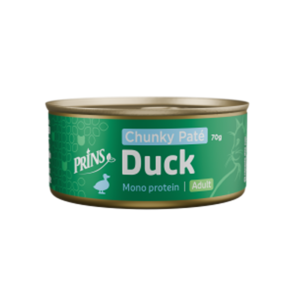 Prins chunky pate eend kat 70gram