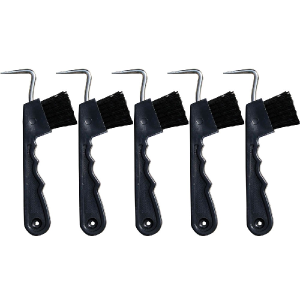 Hoevenkrabber/borstel zwart