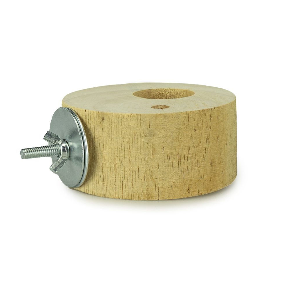 Fruitkuiphouder met schroef