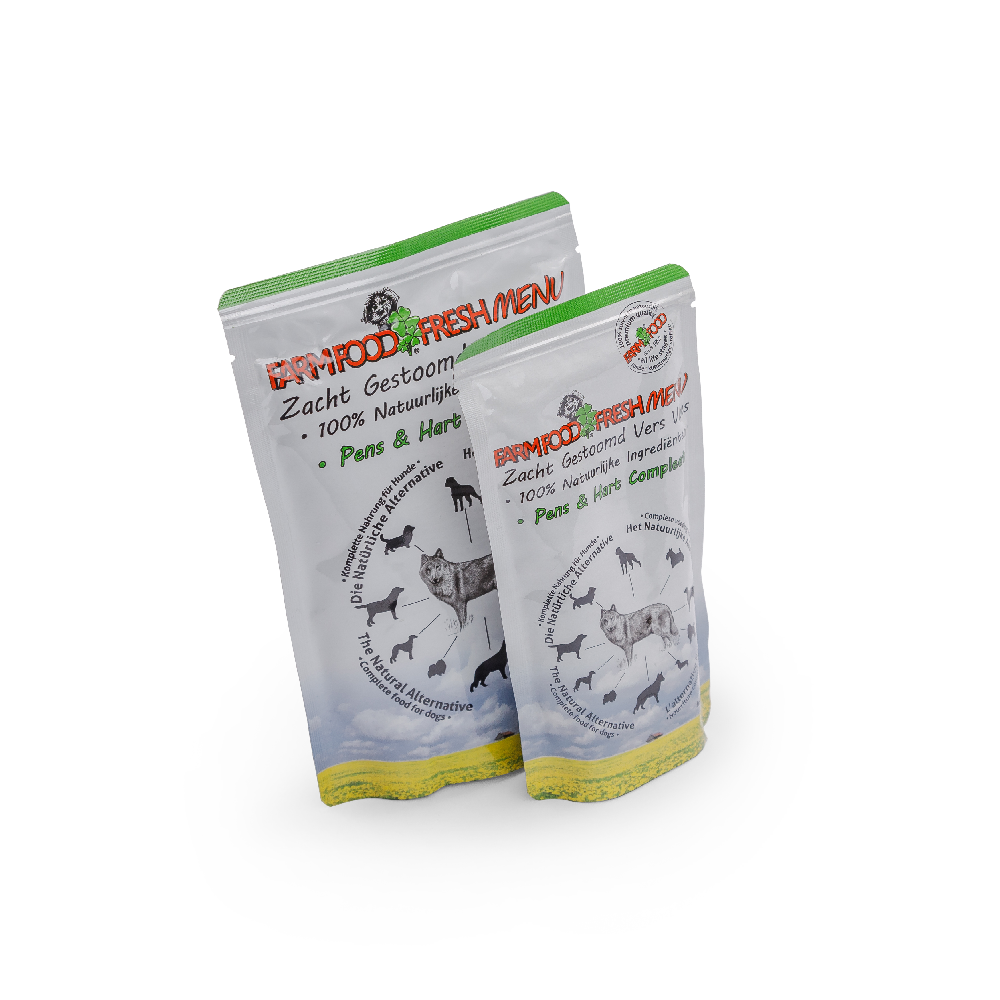 FarmFood fresh MENU pens en hart compleet 300 gram